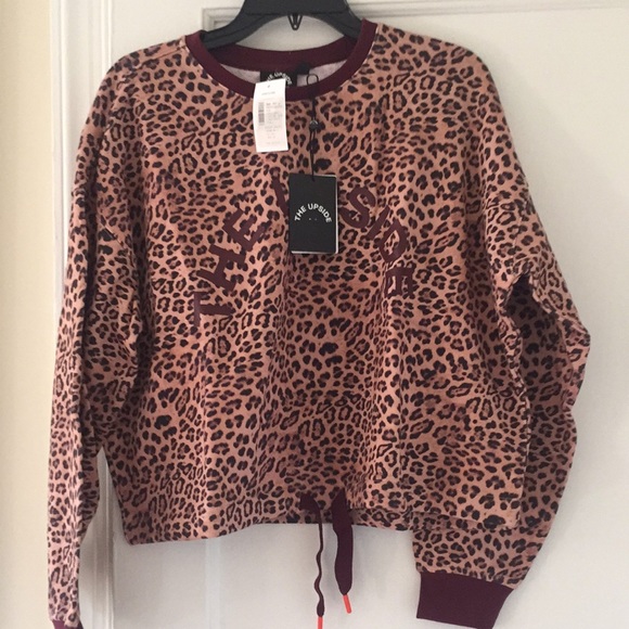 The Upside Leopard Jane Crew Neck Sweatshirt - Picture 6 of 11